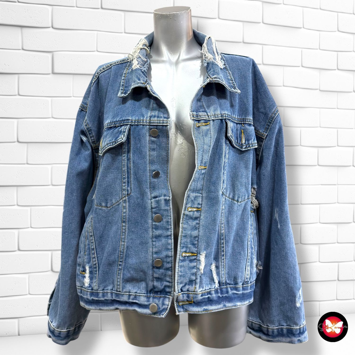 **HOY** Cazadora vaquera SHEIN Talla 3XL