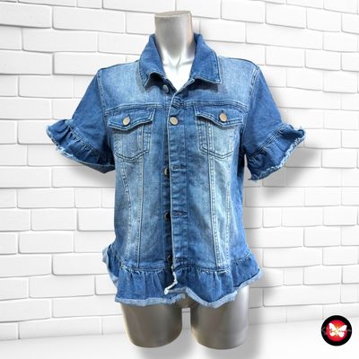 **HOY** Cazadora vaquera de manga corta RICH&amp;ROYAL Talla M