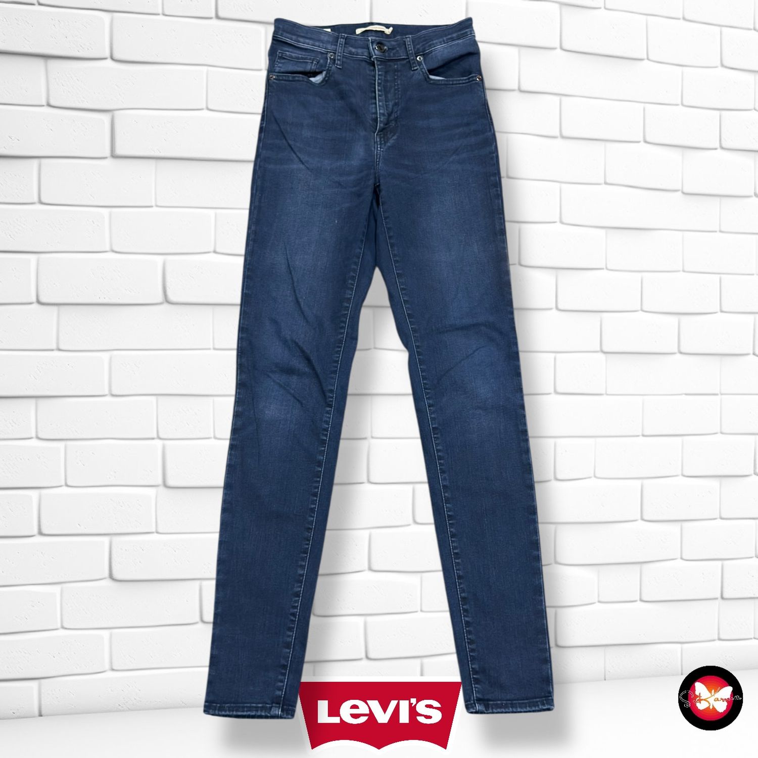 **HOY** Pantalón vaquero LEVI’S MILE HIGH RISE SKINNY Talla S/M (W27)