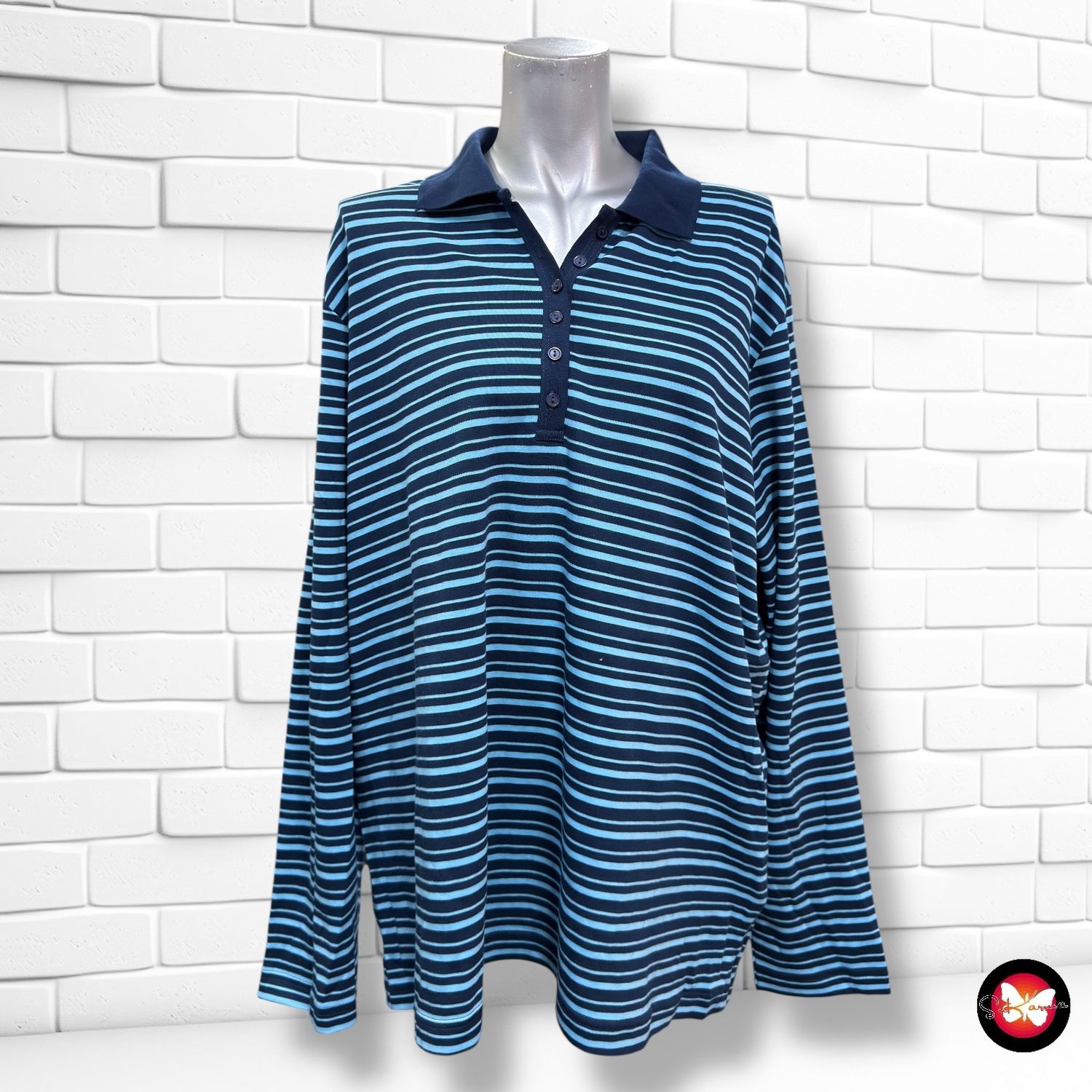 **HOY** Camiseta de manga larga de rayas BEXLEYS Talla XXL