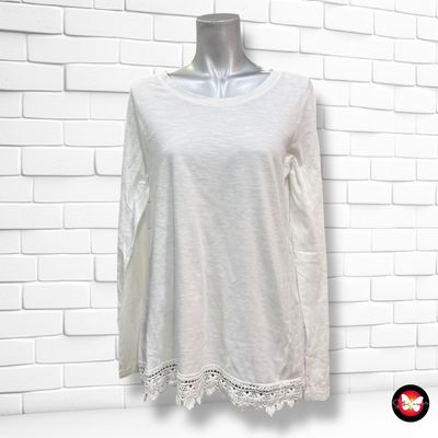 **HOY** Camiseta de manga larga con encaje RAINBOW Talla 36/38