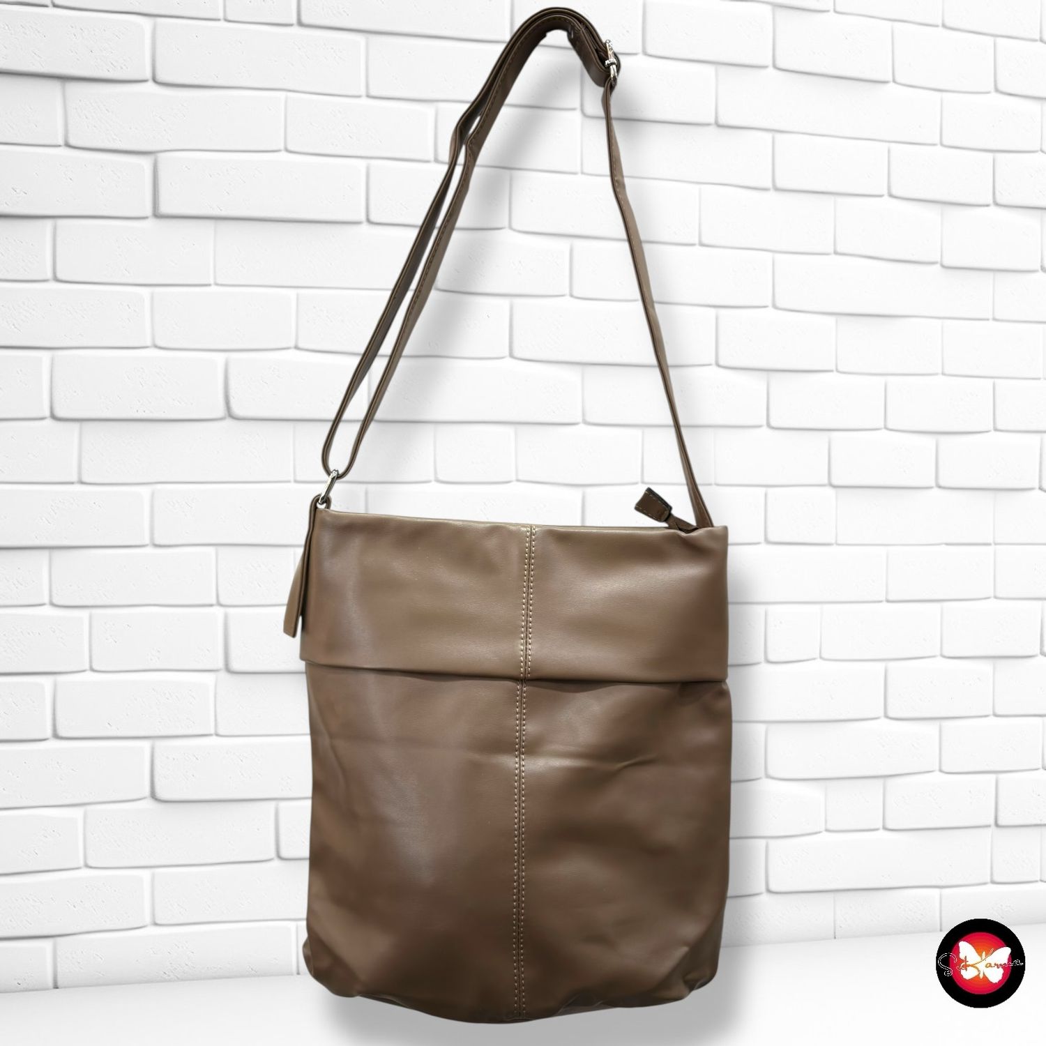 **HOY** Bolso bandolera de piel sintética