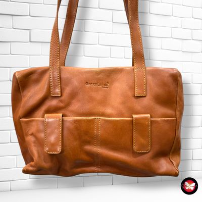 **HOY** Bolso de hombro de piel GREENLAND