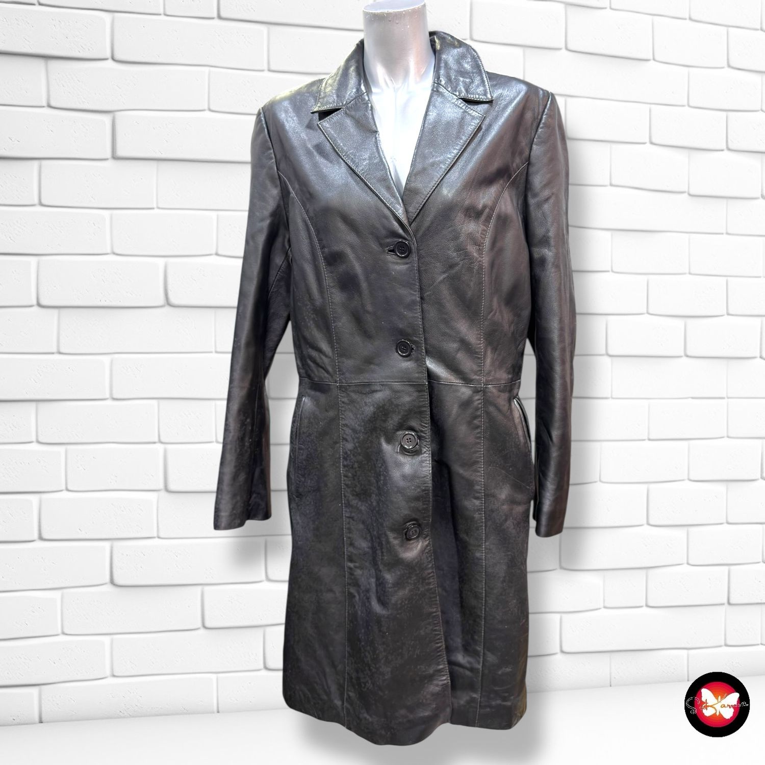 **HOY** Chaquetón de piel MACSON Talla 46 (pequeña)