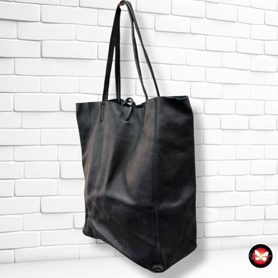 **HOY** Bolso de hombro tote bag de piel