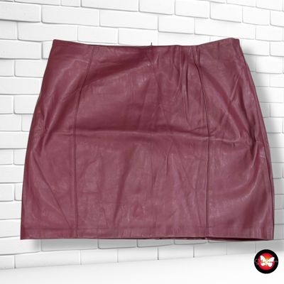 **HOY** Falda de piel sintética KIABI Talla 46