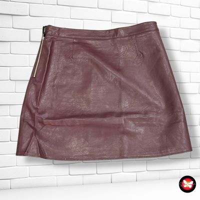 **HOY** Falda de piel sintética VERO MODA Talla 36