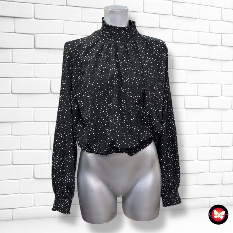 **HOY** Blusa de manga larga y cuello alto Talla S