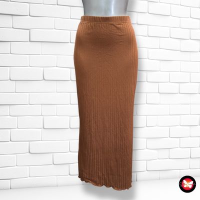 **HOY** Falda larga canalé SHEIN Talla S