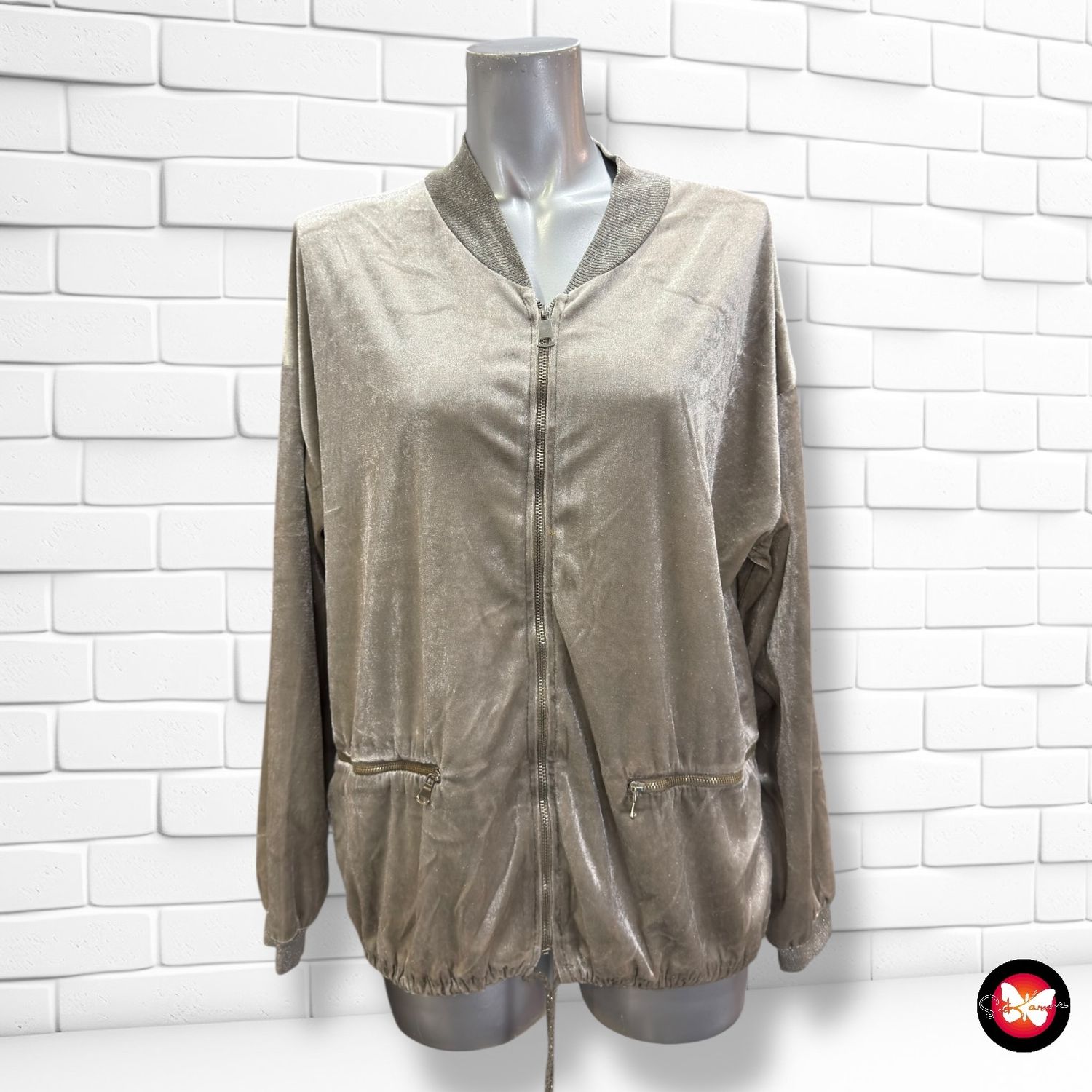 **HOY** Chaqueta de terciopelo Talla Única