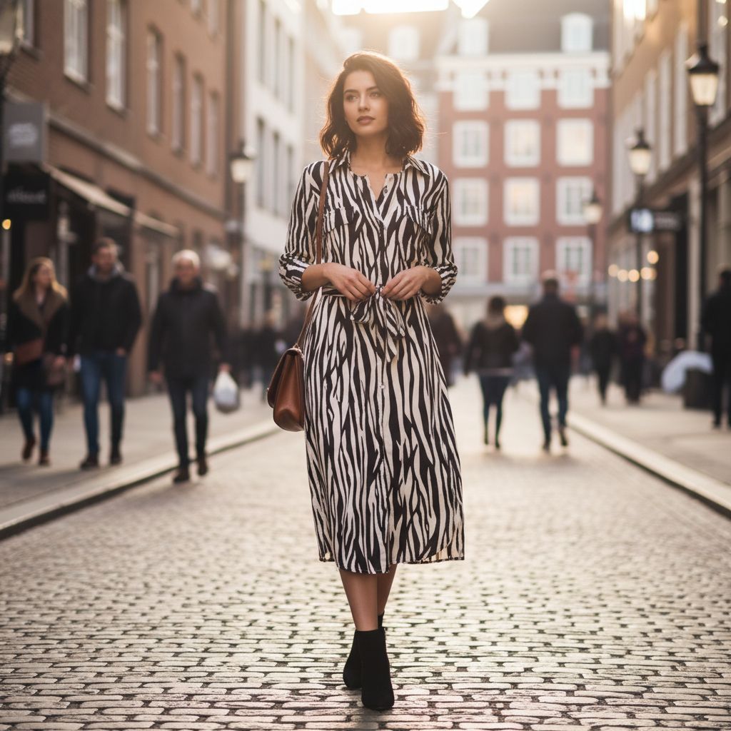 **HOY** Vestido camisero midi IN WEAR Talla 40