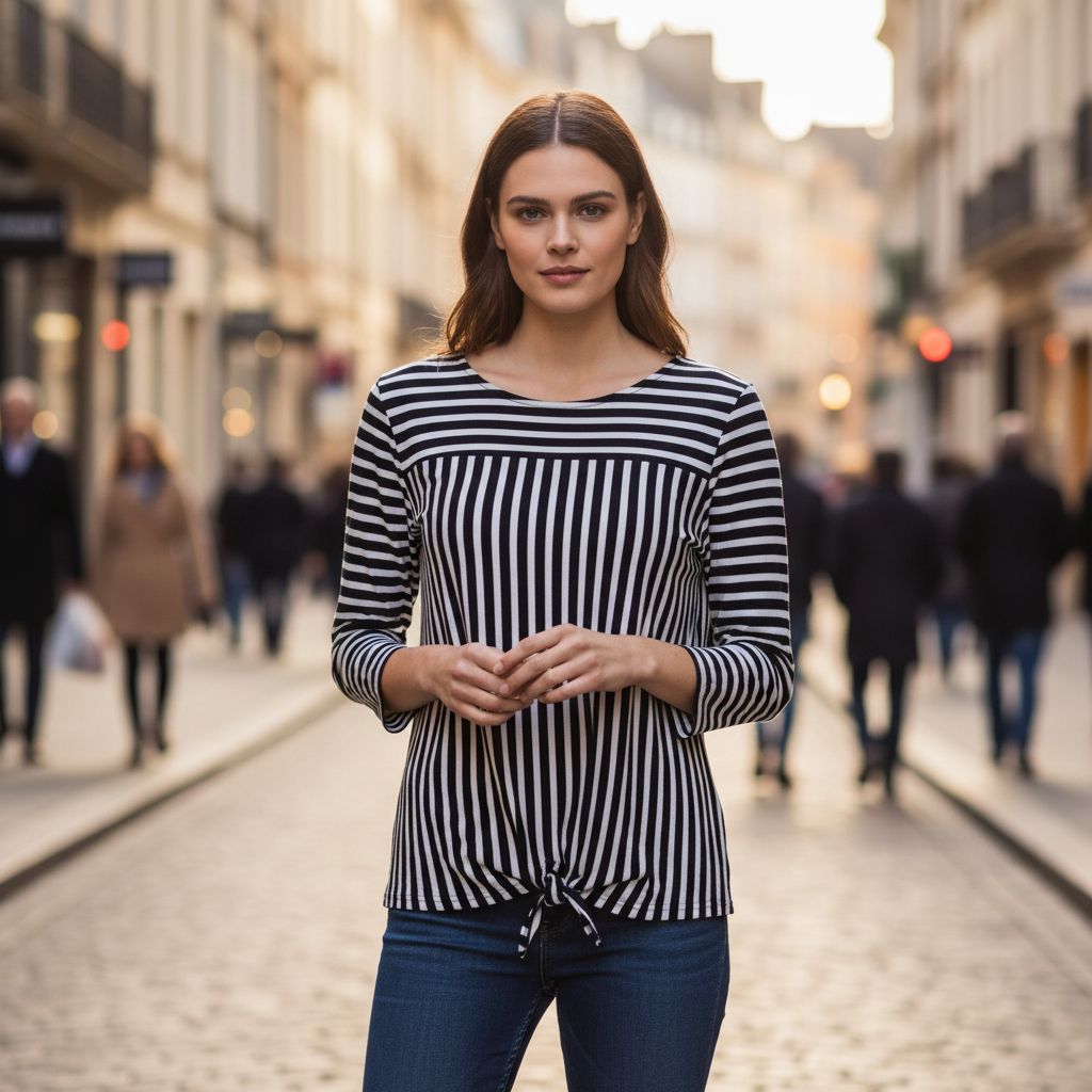 **HOY** Camiseta marinera STREET ONE Talla 40