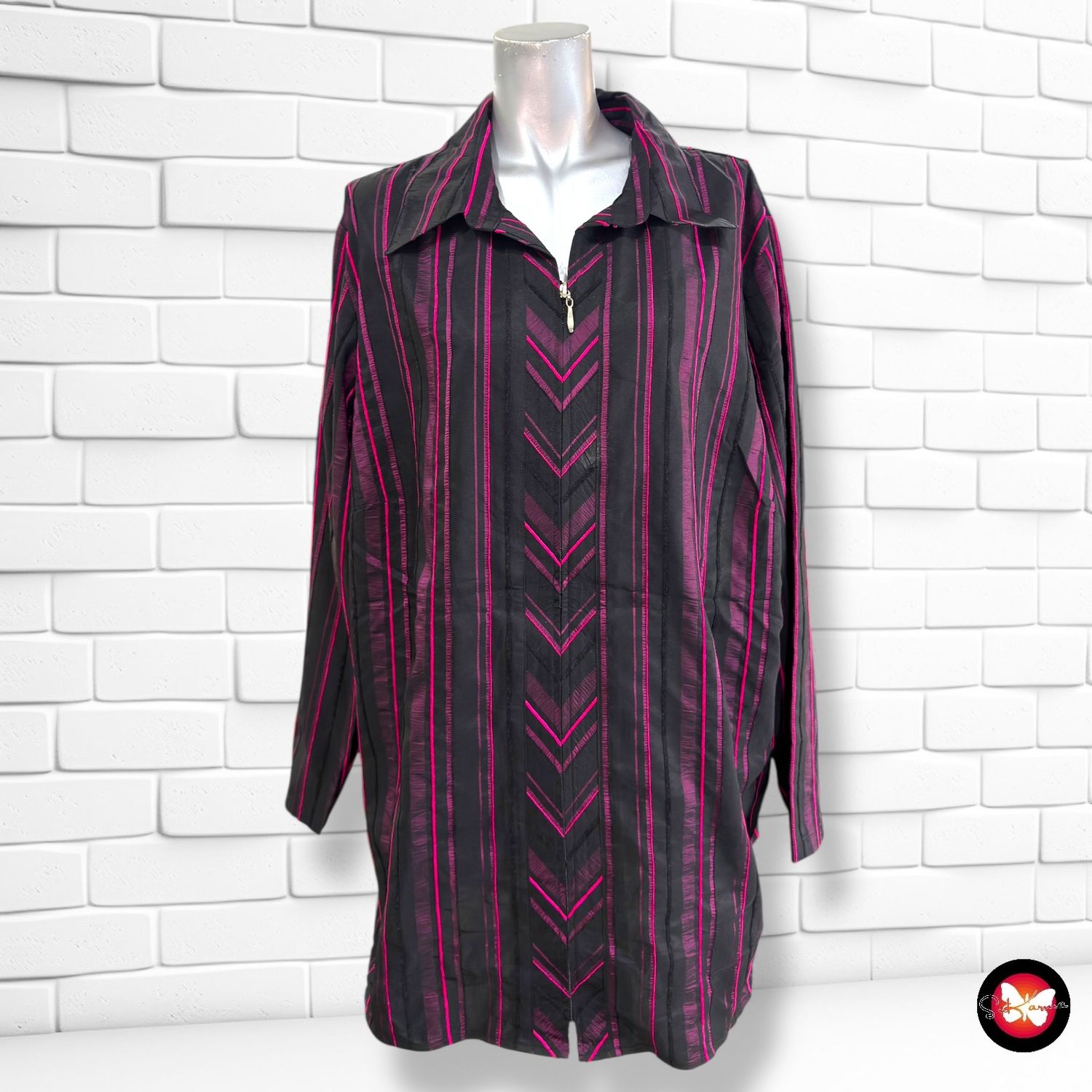 **HOY** Camisa con cremallera Talla 50