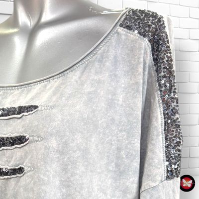 **HOY** Camiseta con lentejuelas Talla 42