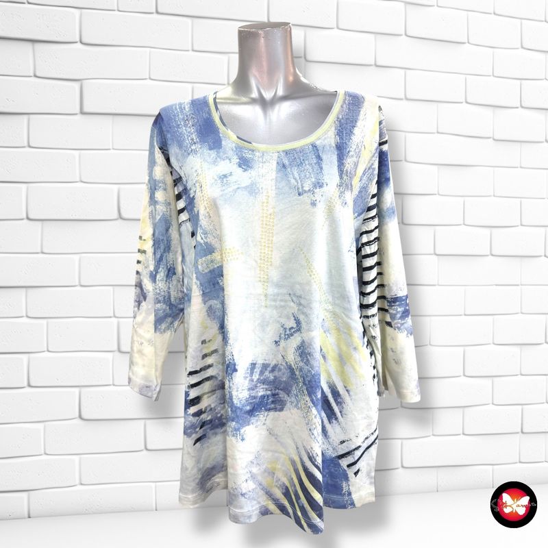 Camiseta de media manga con brillitos Talla 46