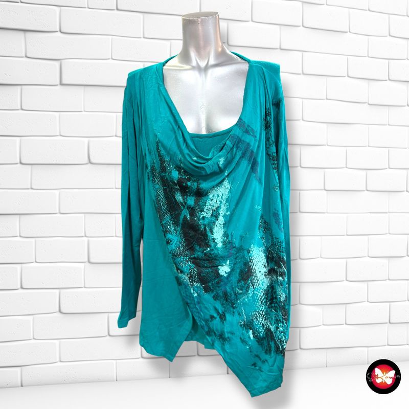 Jersey finito con escote drapeado KENNY S. Talla 48