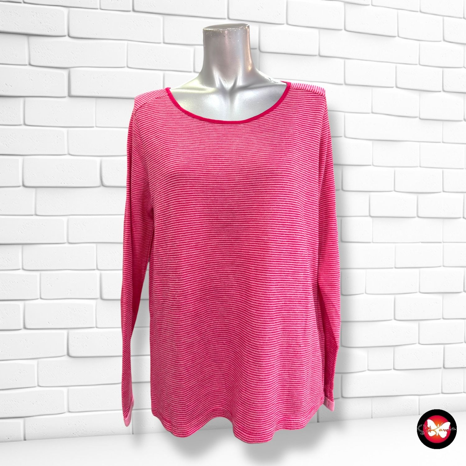 **HOY** Jersey de manga larga de rayitas S.OLIVER Talla 38