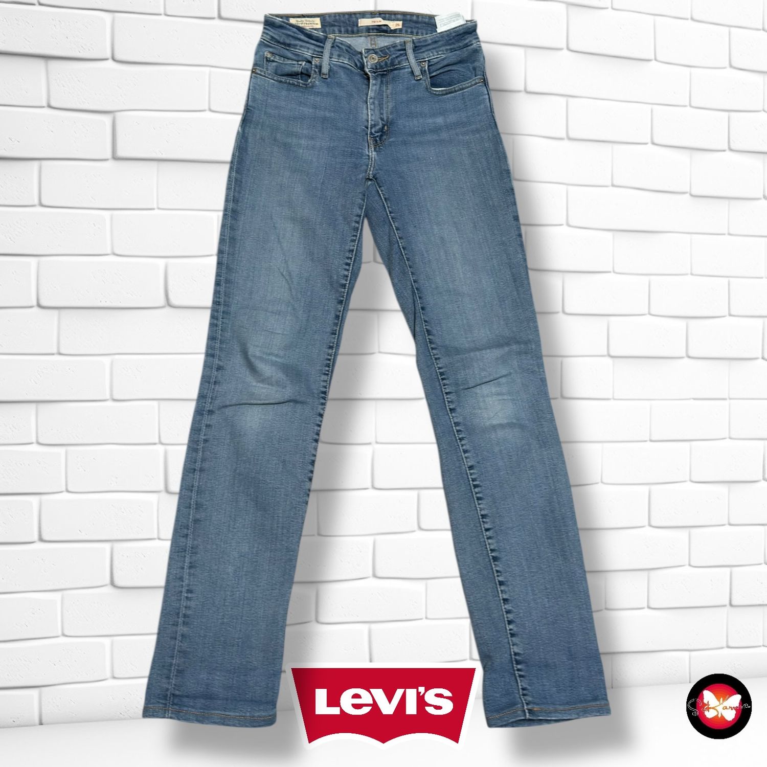**HOY** Pantalón vaquero LEVI’S 712 SLIM Talla S (W26)