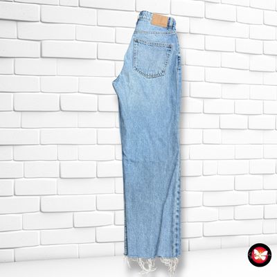 **HOY** Pantalón vaquero ancho de pierna PULL&BEAR Talla 34