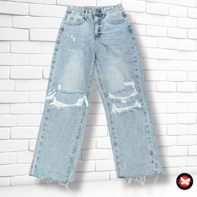 **HOY** Pantalón vaquero ancho de pierna SHEIN Talla XS