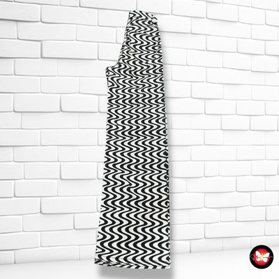 **HOY** Pantalón vaquero ancho de pierna estampado DIVIDED Talla 34 (pequeña)