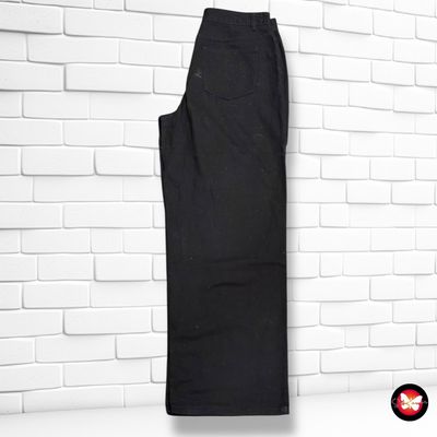 **HOY** Pantalón vaquero ancho de pierna “esqueleto” ROMWE Talla XL