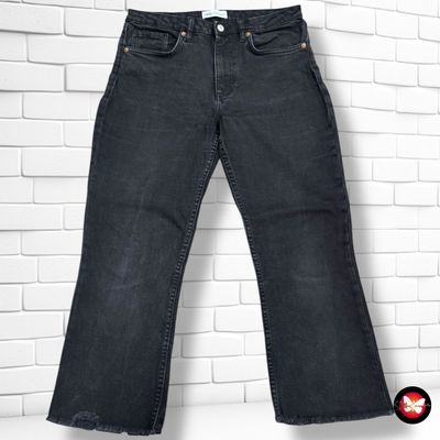 **HOY** Pantalón vaquero ancho de pierna ZARA Talla 40