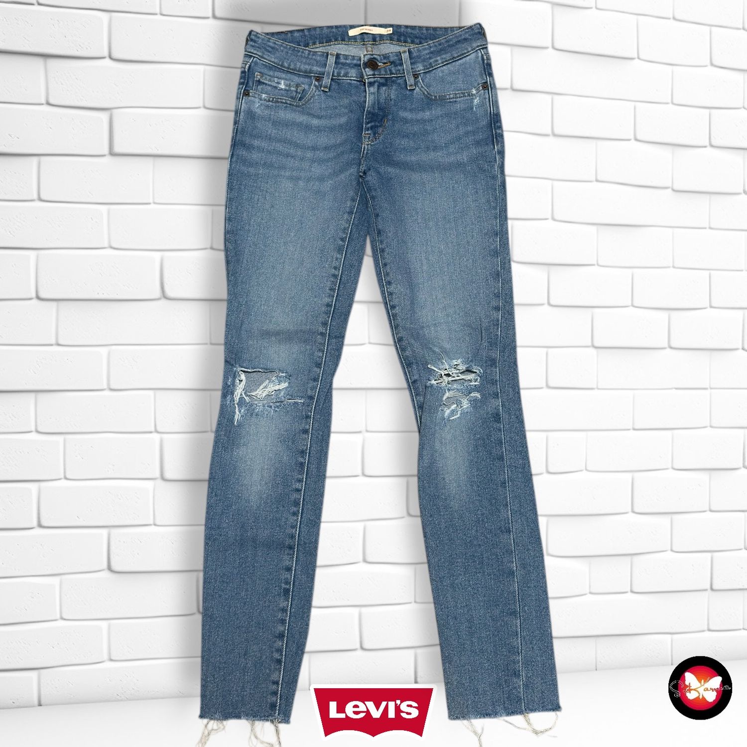 **HOY** Pantalón vaquero LEVI’S 711 SKINNY Talla XS (W24)