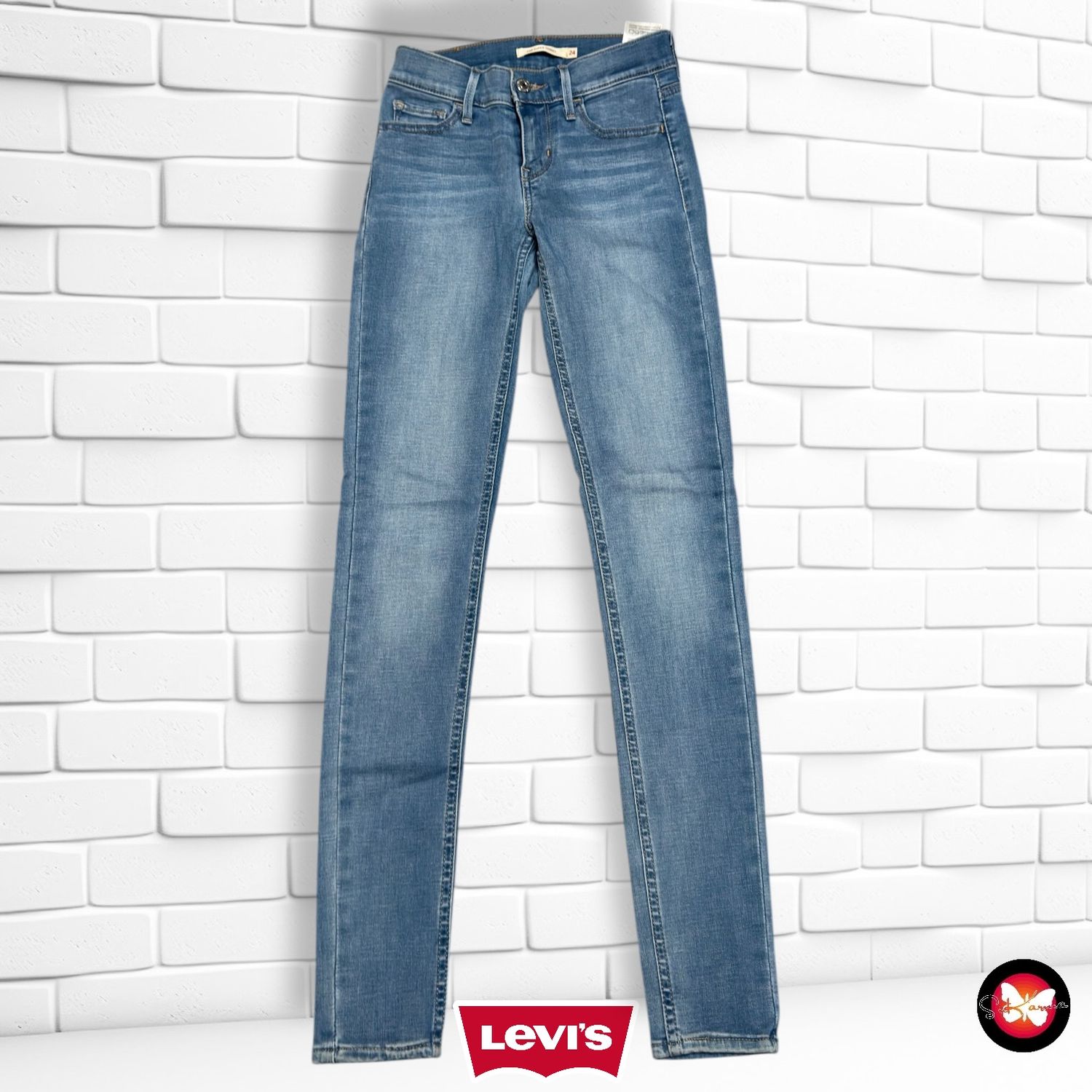 Pantalón vaquero LEVI’S 710 SUPER SKINNY Talla XS (W24)
