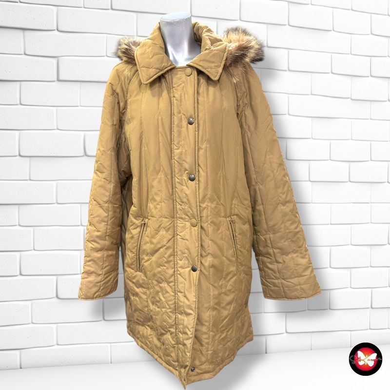 Chaqueta acolchada con pelo CORSO ITALIA Talla XL