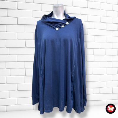 **HOY** Camiseta de manga larga con botones Talla XXL