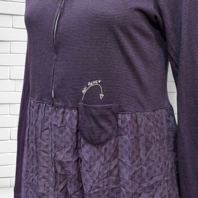 **HOY** Vestido de manga larga con cremallera MISS CAPTAIN Talla 38 (pequeña)