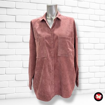 **HOY** Camisa de manga larga de pana STRADIVARIUS Talla XS (grande)