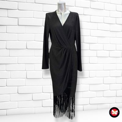 **HOY** Vestido de noche con flecos SHEIN Talla L