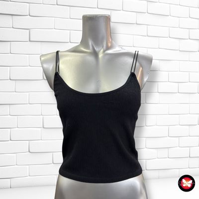 **HOY** Camiseta cropped de tirantes ZARA Talla L