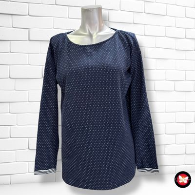 **HOY** Camiseta de manga larga de lunares LAURA TORELLI Talla S (grande)