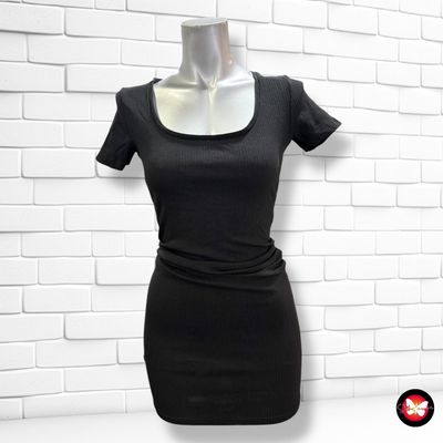 **HOY** Vestido básico canalé PULL&BEAR Talla S