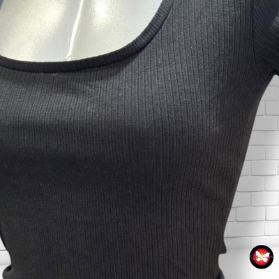 **HOY** Vestido básico canalé PULL&BEAR Talla S