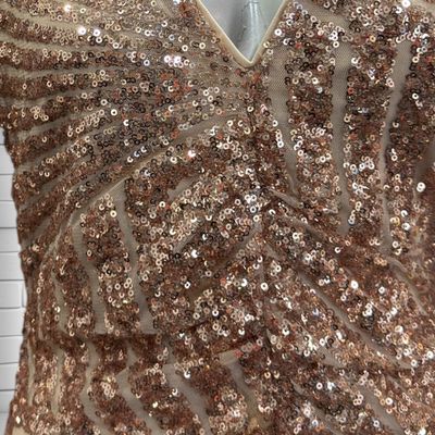 **HOY** Vestido de noche de lentejuelas BOOHOO Talla 36