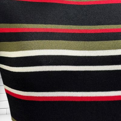 **HOY** Vestido de punto de rayitas SEVEN SISTERS Talla XS