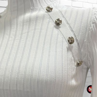 **HOY** Jersey de manga larga corte militar Talla XS