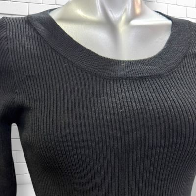 **HOY** Jersey de manga larga básico canalé DAZY Talla S