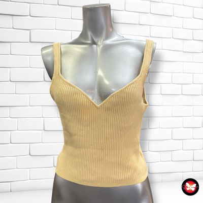 **HOY** Jersey de tirantes cropped H&M Talla M