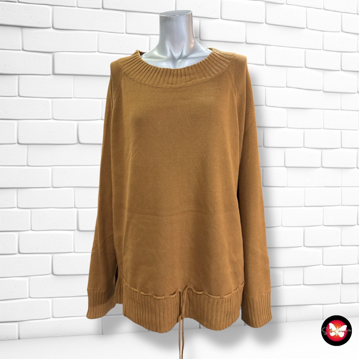 **HOY** Jersey de manga larga con cordoncillo Talla XXL