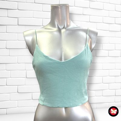 **HOY** Crop top canalé WEEKDAY Talla S