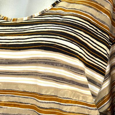 **HOY** Camiseta de manga larga de rayitas Talla 48 (20UK)