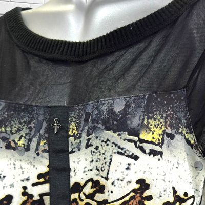 **HOY** Vestido con transparencias LA MODE EST À VOUS Talla 42