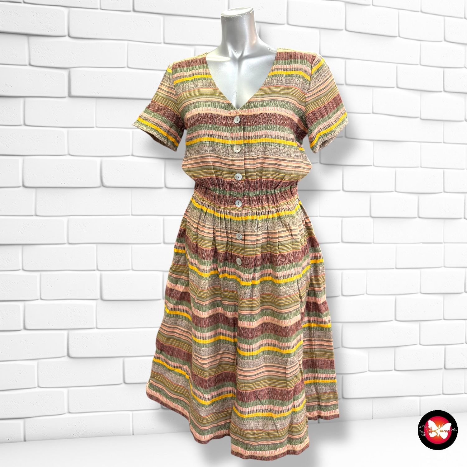 **HOY** Vestido de manga corta EDC Talla 34