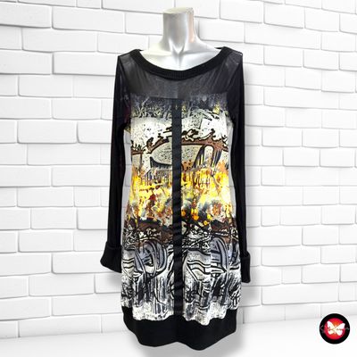 **HOY** Vestido con transparencias LA MODE EST À VOUS Talla 42