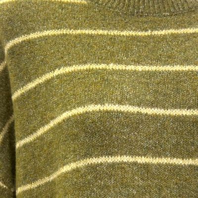 **HOY** Jersey de manga larga de rayitas con bajo blusa SPINGFIELD Talla XL